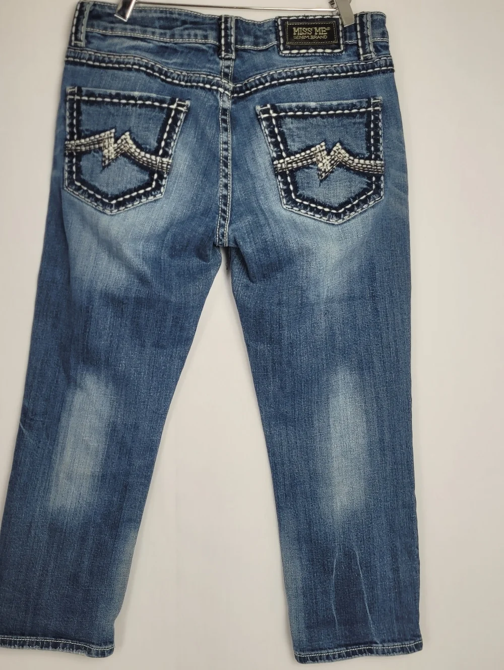 Miss Me Boyfriend Cropped Capri JB1026P4 Jeans Size 29